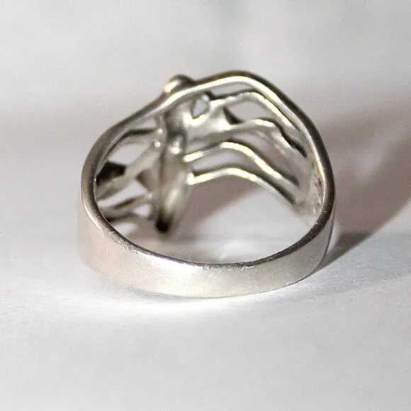 Sterling Silver Peter Stone Godess of Passion Venus Ring Size 9 - Picture 3 of 8